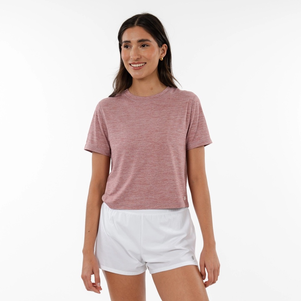 Rhoback Pink Relaxed Short Sleeve T-Shirt